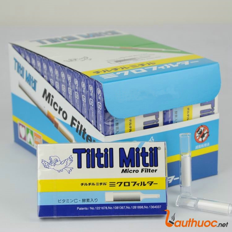 Đầu lọc thuốc lá thanh lọc khói thuốc Tiltil Mitil Xuất xứ Nhật Bản 