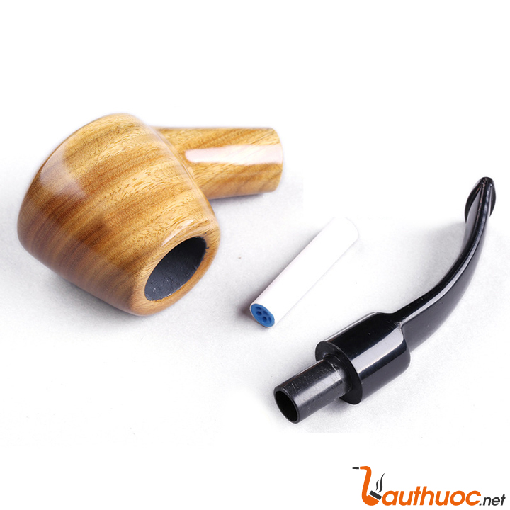 Tẩu hút thuốc làm thủ công bằng gỗ đàn hương xanh chính hãng ZOBO ZB-551YD1616136943