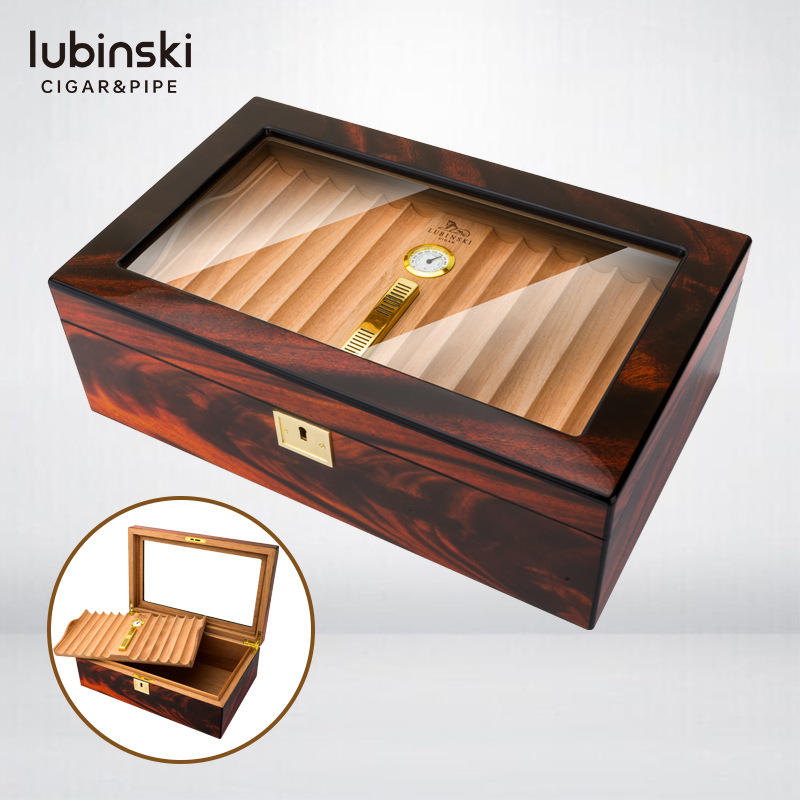 Hộp ủ bảo quản cigar Lubinski YJA-60015