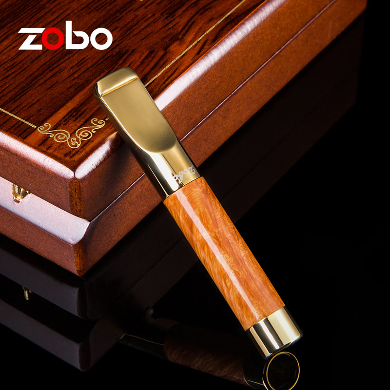 Đầu lọc thuốc lá bằng gỗ thạch nam cao cấp 2 in 1 (Điếu lớn và nhỏ) ZB-301