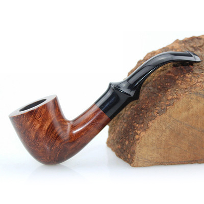 Tẩu thuốc  gỗ Sherlock Holmes làm từ gỗ thạch nam (briar) hút thuốc lá sợi 1606E